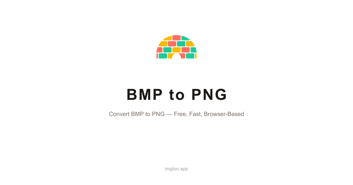 Convert BMP to PNG — Free Online BMP to PNG Converter | IMGLOO